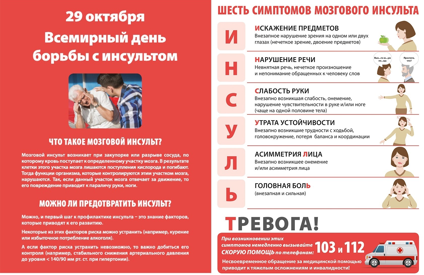 Неделя борьбы с инсультом.